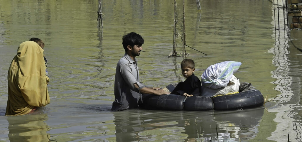 الفيضانات في باكستان