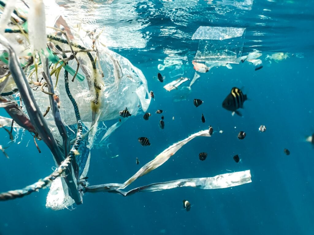 plástico nos oceanos - fonte: Reprodução/Unsplash