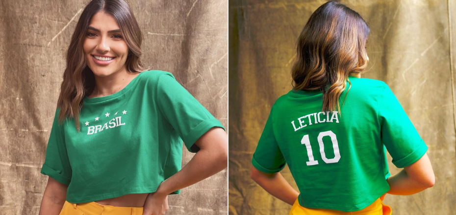 „Zelená a žlutá je větší než jakýkoli politický kontext,“ říká módní návrhářka při uvádění kolekce pro mistrovství světa ve fotbale