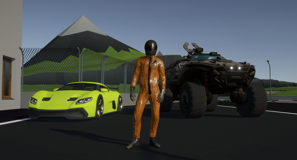Metaverso Spatial 推出更新，讓您在虛擬環境中駕駛車輛（轉載 Twitter/Spatial）