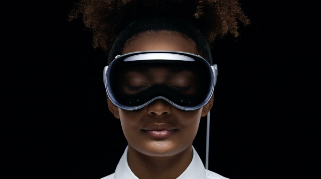 Vision Pro: Apple apresenta seu headset de realidade virtual (reprodução Twitter)