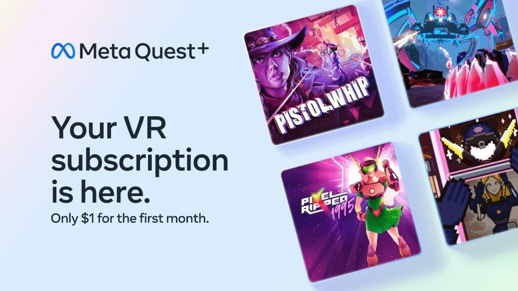 Meta anuncia serviço de assinatura de jogos VR para óculos Quest