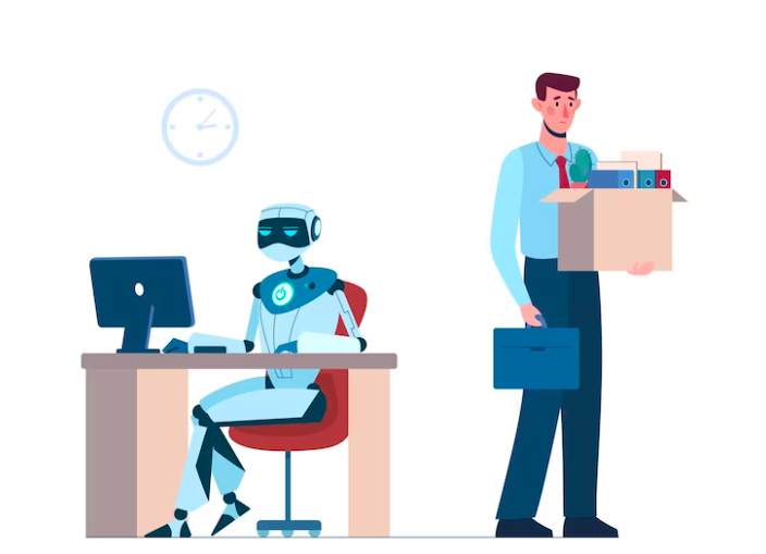 robô/IA rouba empregos