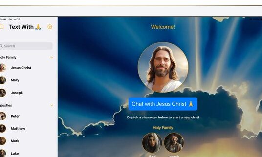 Chat com Jesus 🙏🏽!
