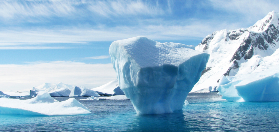 Antarktis havsis når historiskt låg på vintern