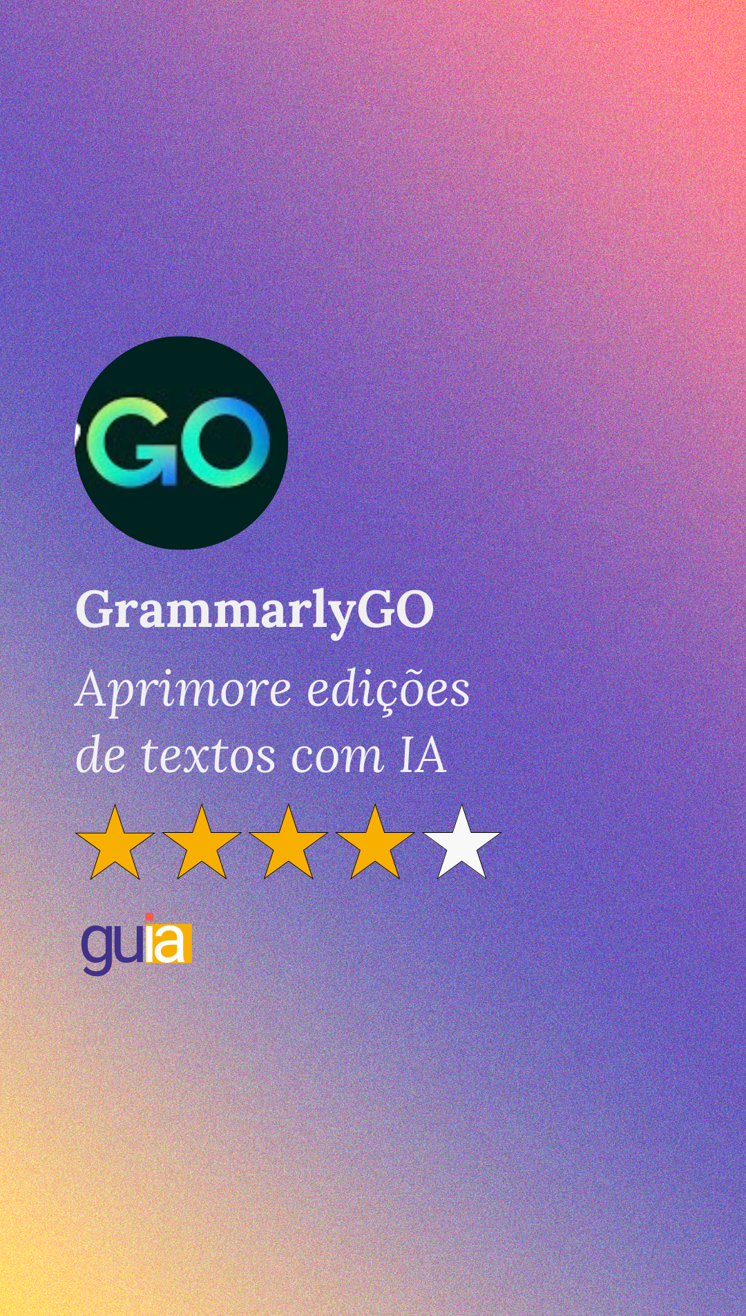 GrammarlyGO aprimora edições de textos com IA