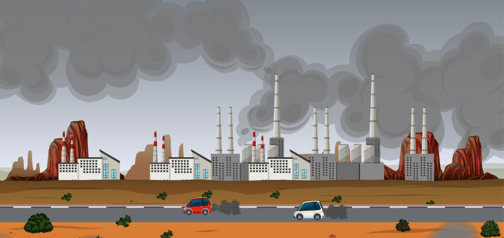 inquinamento da combustibili fossili