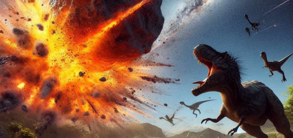Inteligência artificial contesta teoria de que asteroide matou os dinossauros