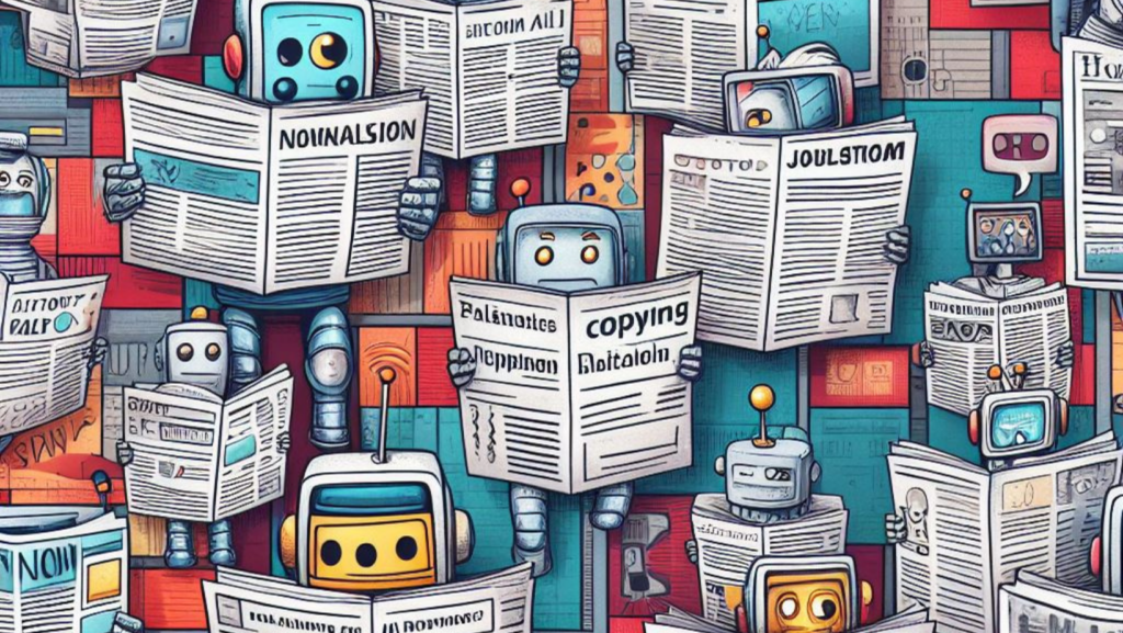 Chatbots de IA criam ‘ensopado de plágio’ ao reproduzirem conteúdo de notícias, diz relatório