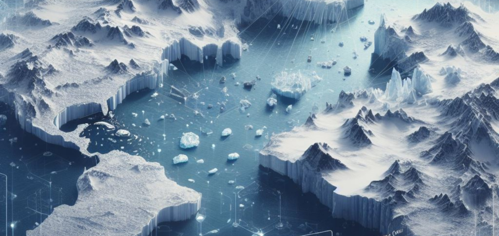 IA mapeia icebergs 10 mil vezes mais rápido que os humanos