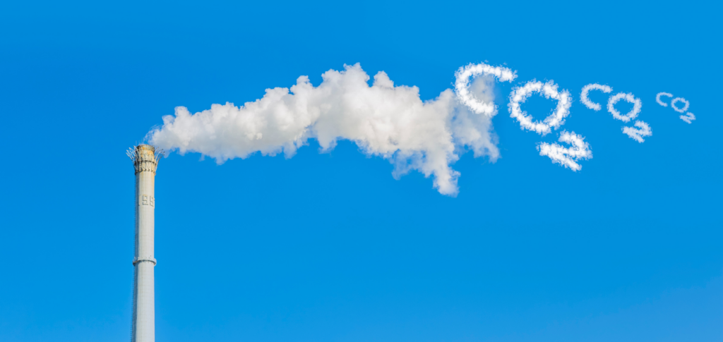 άνθρακα, εκπομπές αερίων