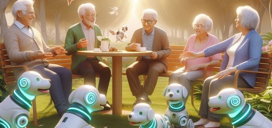 로봇개: 노년의 외로움을 극복하는 AI 기술
