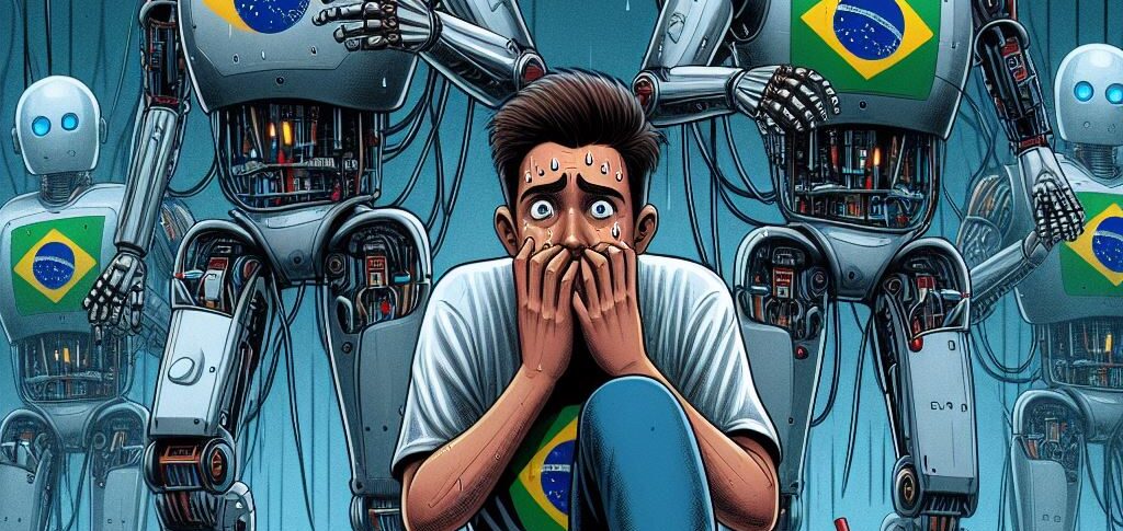 Brasileiros e a IA: Medo e esperança coexistem em meio à crescente presença da tecnologia