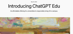 ChatGPT Edu: OpenAI está tornando o ChatGPT mais acessível para escolas e organizações sem fins lucrativos