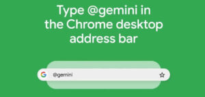 Abkürzung Gemini kommt an um Google Chrome