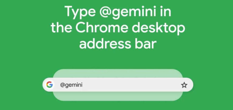 Lasterbidea Gemini dator Google Chrome