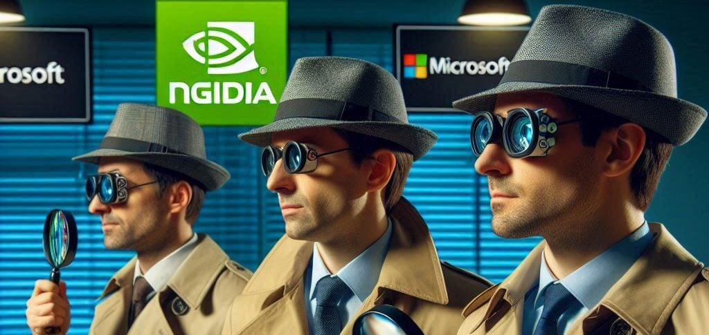 Microsoft, OpenAI e Nvidia investigadas sobre possível violação das leis antitruste