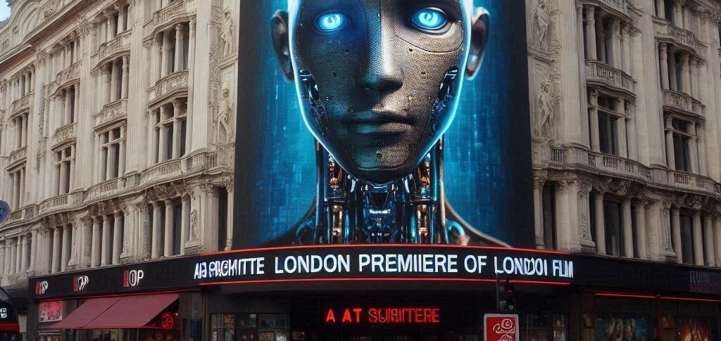 Estreia em Londres de filme com roteiro de IA é cancelada após críticas
