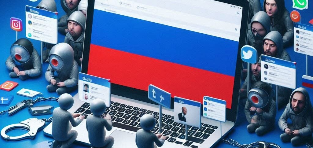 Departamento de Justiça dos EUA diz ter desarticulado operação russa nas redes sociais