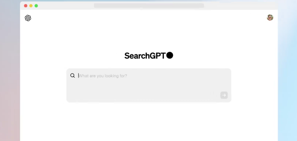 OpenAI anuncia o SearchGPT, seu próprio mecanismo de busca com IA