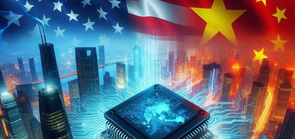 Ações de chips voláteis com foco na disputa EUA-China