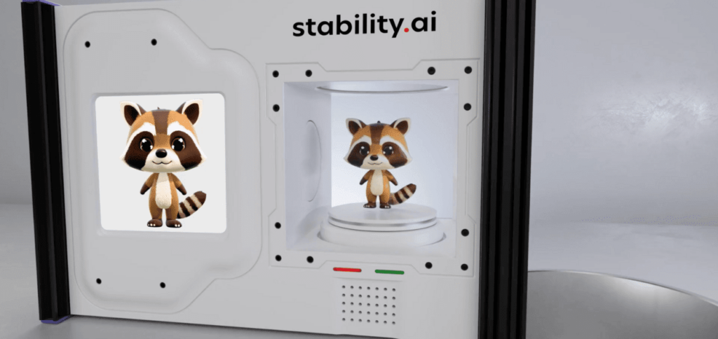 Stability AI: Crie ativos 3D em menos de um segundo