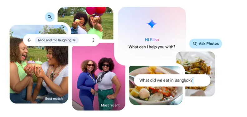 Google testa seu assistente de IA "Ask Photos" que entende o que está em suas fotos