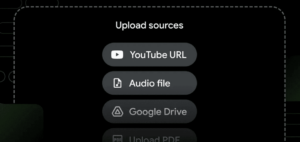 NotebookLM agora suporta YouTube e arquivos de áudio