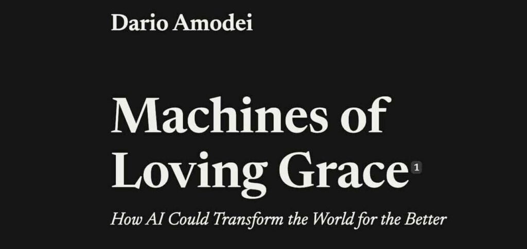 CEO da Anthropic publica ensaio sobre IA e o futuro