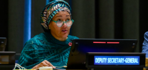 vice-secretária-geral da ONU, Amina Mohammed