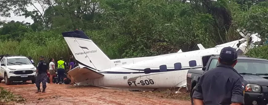 Queda de avião de pequeno porte deixa 14 mortos no Amazonas