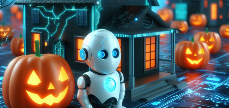 inteligência artificial (IA) e Halloween
