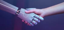 con người-nền-của-robo-bắt tay-kỹ thuật số-thời đại tương lai-tỷ lệ-khía cạnh-tỷ lệ-930-440