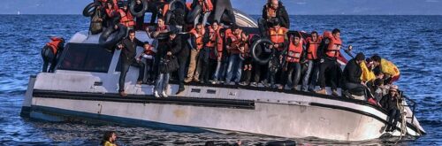 migrantes no mar