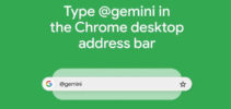 میانبر Gemini می رسد در Google کروم