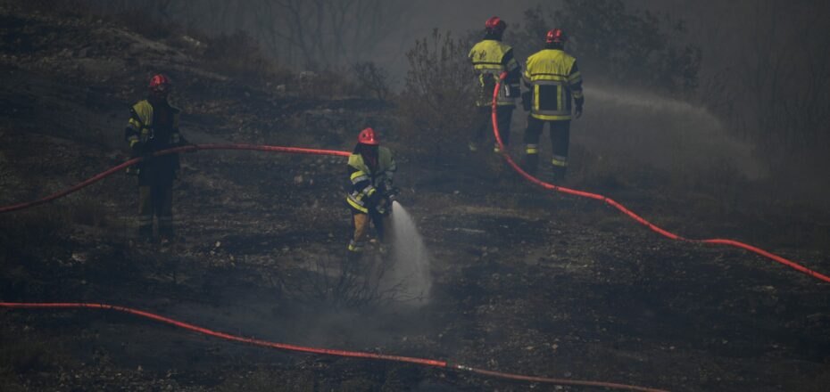 Incêndios na Europa - fonte: CLEMENT MAHOUDEAU / AFP