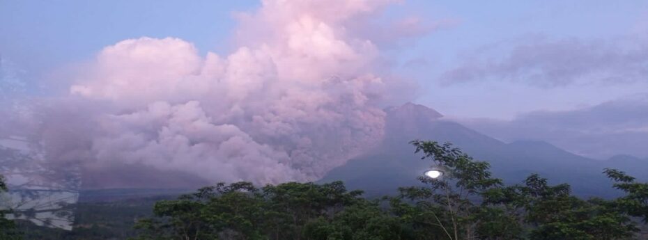 Semeru, vulcão na Indonésia