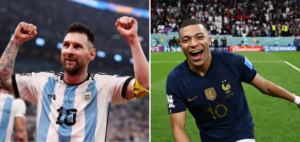 Argentina (Messi) e França (Mbappé)