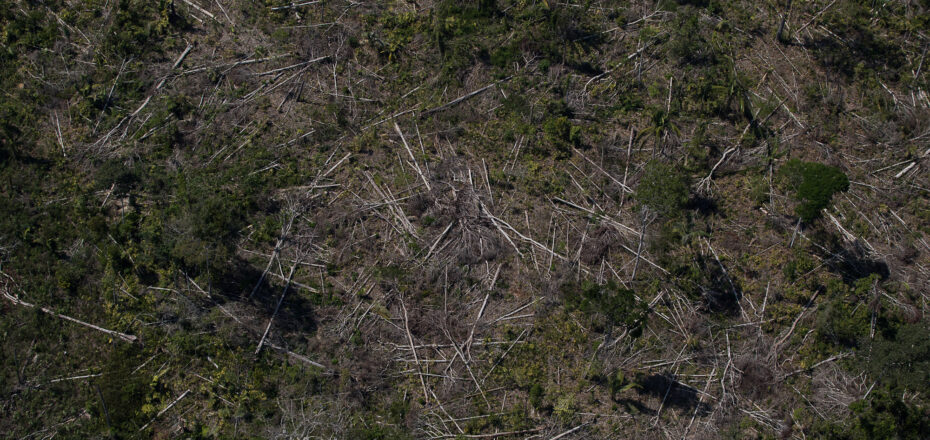 Imagem aerea de desmatamento proximo a Floresta Nacional do Jacunda,em Rondonia. 07 de agosto de 2020. Foto Bruno Kelly/Amazonia Real.